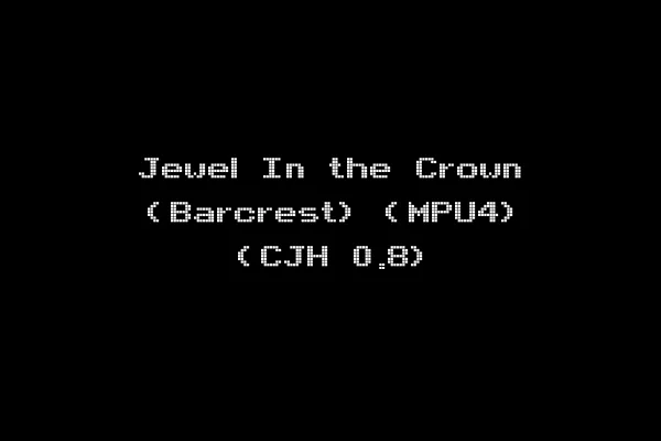 Jewel In the Crown (Barcrest) (MPU4) (CJH 0.8)