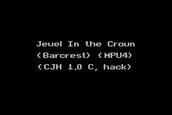 Jewel In the Crown (Barcrest) (MPU4) (CJH 1.0 C, hack)