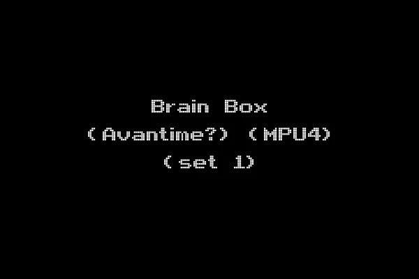 Brain Box (Avantime?) (MPU4) (set 1)