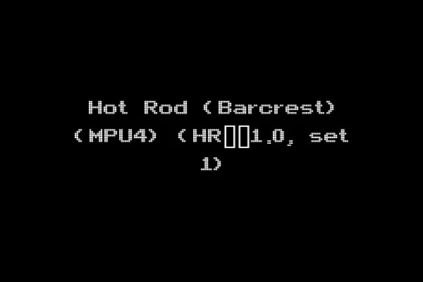 Hot Rod (Barcrest) (MPU4) (HR__1.0, set 1)