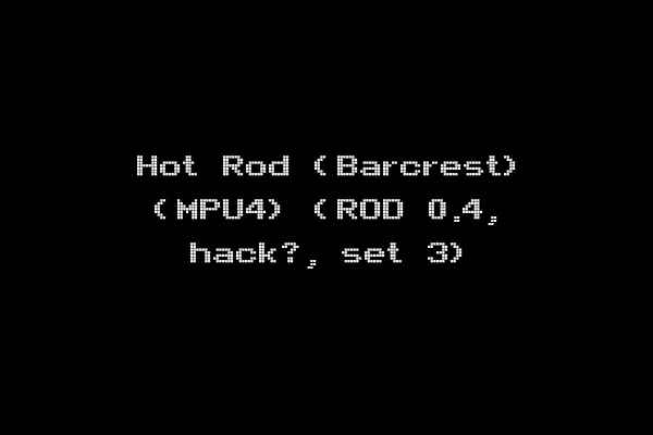 Hot Rod (Barcrest) (MPU4) (ROD 0.4, hack?, set 3)