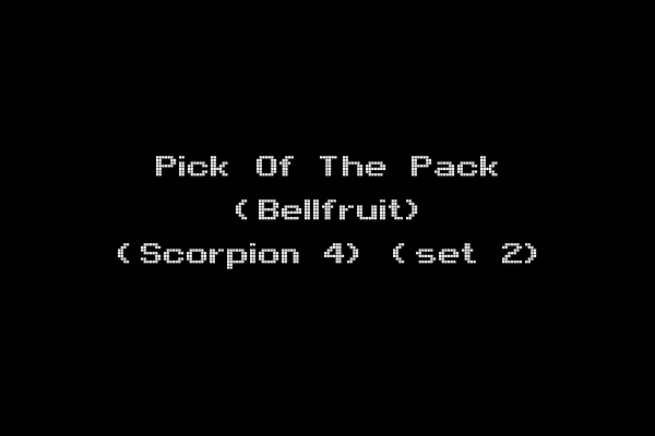 Pick Of The Pack (Bellfruit) (Scorpion 4) (set 2)