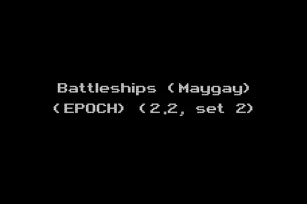 Battleships (Maygay) (EPOCH) (2.2, set 2)