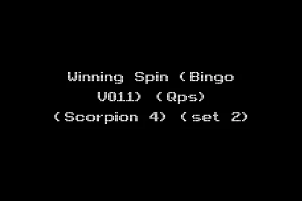 Winning Spin (Bingo V011) (Qps) (Scorpion 4) (set 2)