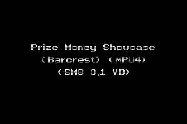 Prize Money Showcase (Barcrest) (MPU4) (SM8 0.1 YD)