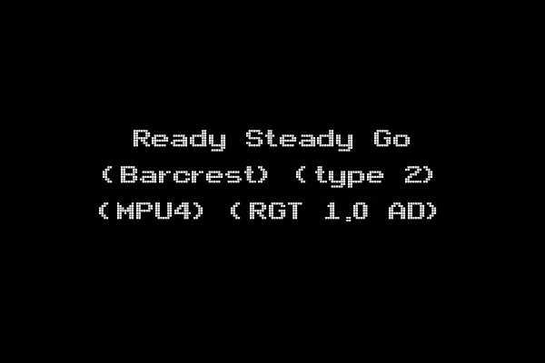 Ready Steady Go (Barcrest) (type 2) (MPU4) (RGT 1.0 AD)