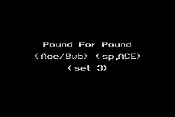 Pound For Pound (Ace/Bwb) (sp.ACE) (set 3)