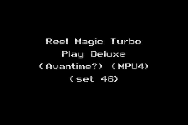 Reel Magic Turbo Play Deluxe (Avantime?) (MPU4) (set 46)