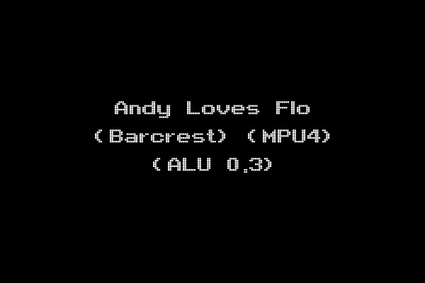 Andy Loves Flo (Barcrest) (MPU4) (ALU 0.3)