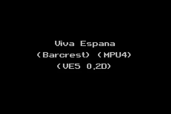 Viva Espana (Barcrest) (MPU4) (VE5 0.2D)