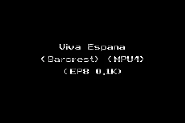 Viva Espana (Barcrest) (MPU4) (EP8 0.1K)