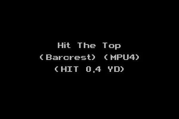 Hit The Top (Barcrest) (MPU4) (HIT 0.4 YD)