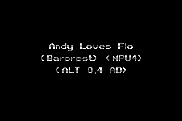 Andy Loves Flo (Barcrest) (MPU4) (ALT 0.4 AD)
