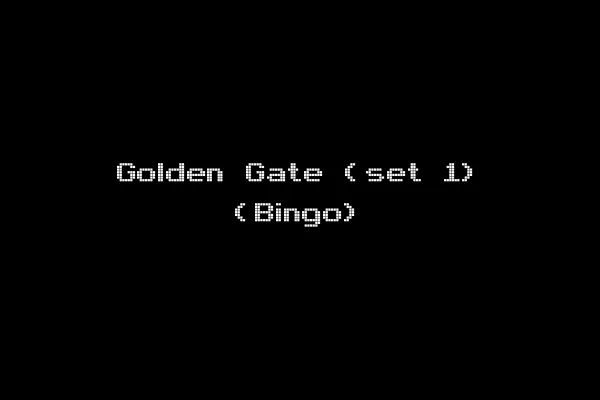 Golden Gate (set 1) (Bingo)