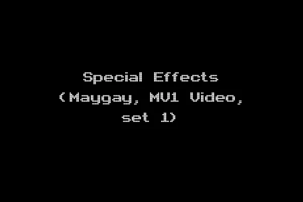 Special Effects (Maygay, MV1 Video, set 1)