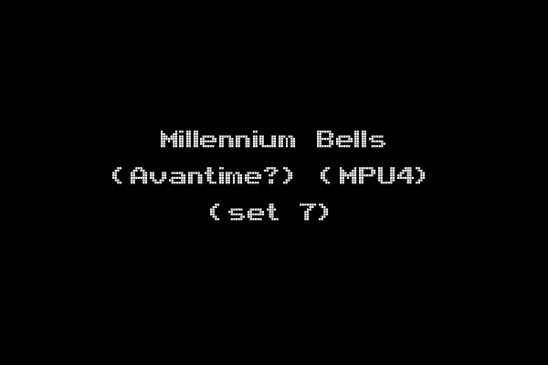 Millennium Bells (Avantime?) (MPU4) (set 7)