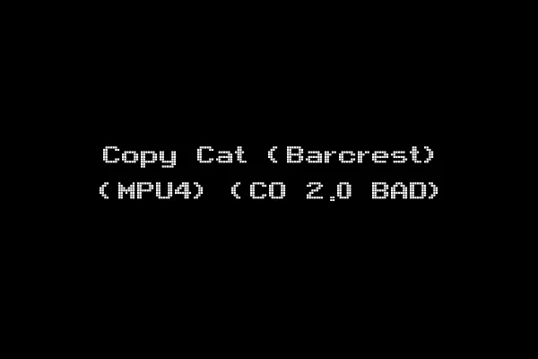 Copy Cat (Barcrest) (MPU4) (CO 2.0 BAD)