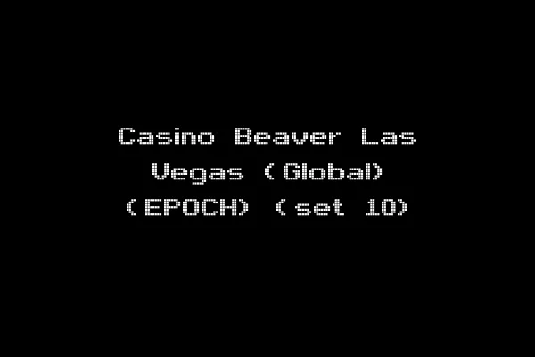 Casino Beaver Las Vegas (Global) (EPOCH) (set 10)