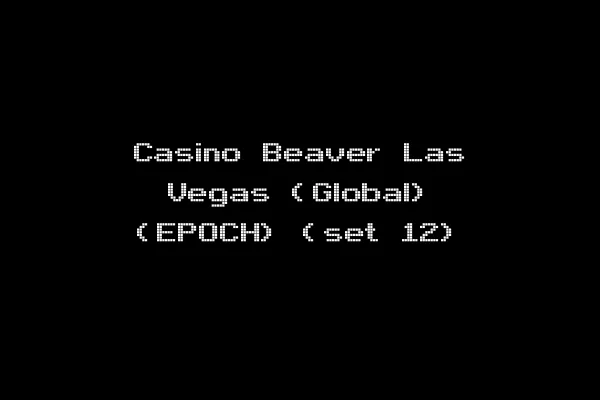 Casino Beaver Las Vegas (Global) (EPOCH) (set 12)