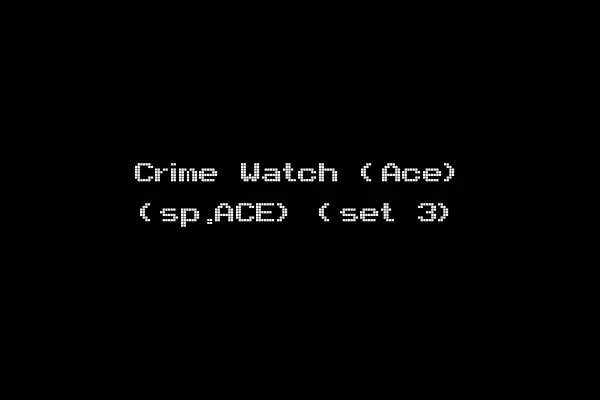 Crime Watch (Ace) (sp.ACE) (set 3)