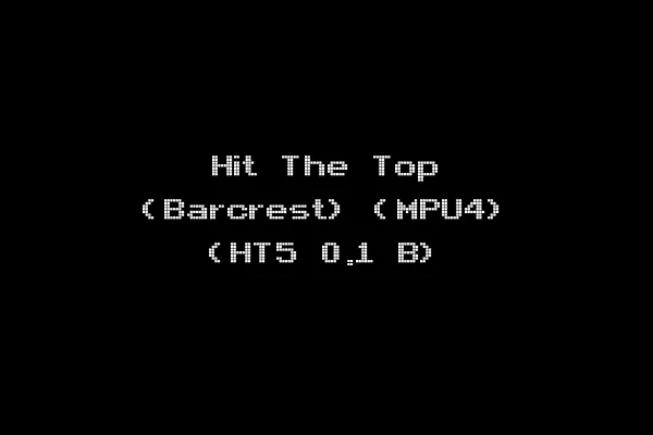 Hit The Top (Barcrest) (MPU4) (HT5 0.1 B)