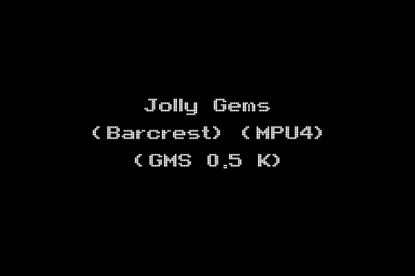 Jolly Gems (Barcrest) (MPU4) (GMS 0.5 K)