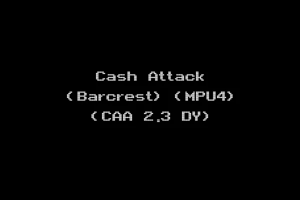 Cash Attack (Barcrest) (MPU4) (CAA 2.3 DY)