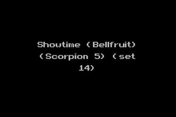 Showtime (Bellfruit) (Scorpion 5) (set 14)