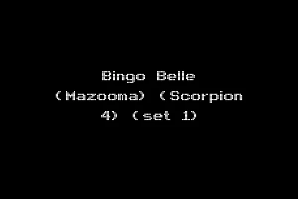Bingo Belle (Mazooma) (Scorpion 4) (set 1)