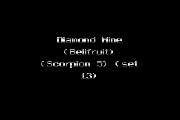 Diamond Mine (Bellfruit) (Scorpion 5) (set 13)