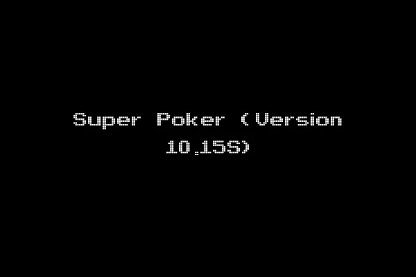 Super Poker (Version 10.15S)