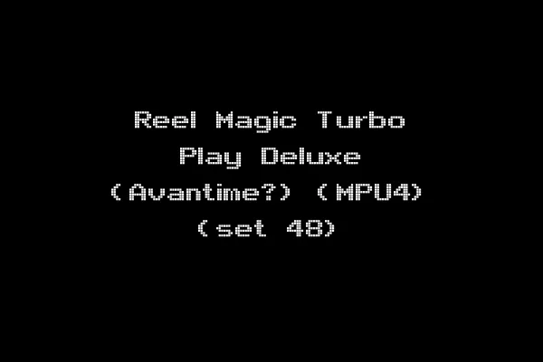 Reel Magic Turbo Play Deluxe (Avantime?) (MPU4) (set 48)