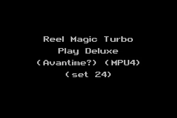Reel Magic Turbo Play Deluxe (Avantime?) (MPU4) (set 24)