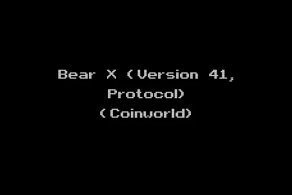 Bear X (Version 41, Protocol) (Coinworld)