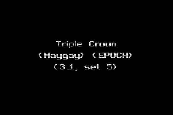Triple Crown (Maygay) (EPOCH) (3.1, set 5)