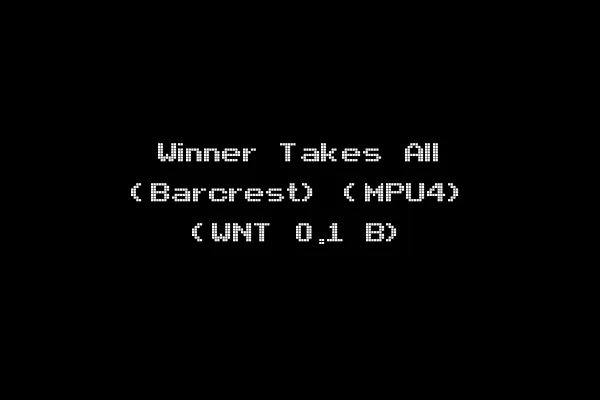Winner Takes All (Barcrest) (MPU4) (WNT 0.1 B)