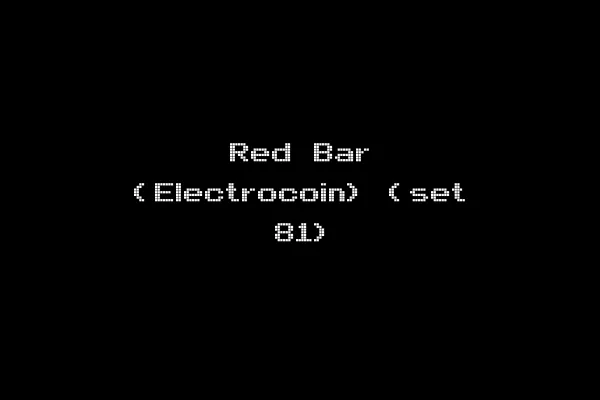 Red Bar (Electrocoin) (set 81)