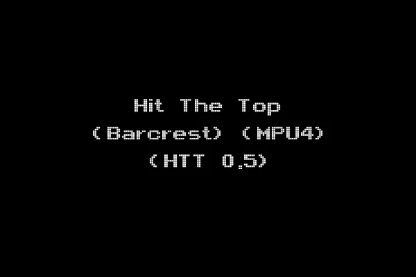 Hit The Top (Barcrest) (MPU4) (HTT 0.5)