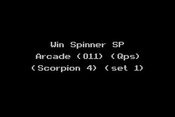 Win Spinner SP Arcade (011) (Qps) (Scorpion 4) (set 1)