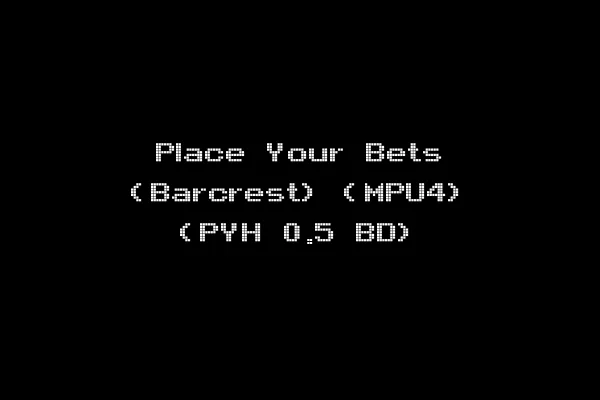 Place Your Bets (Barcrest) (MPU4) (PYH 0.5 BD)