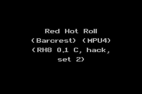 Red Hot Roll (Barcrest) (MPU4) (RH8 0.1 C, hack, set 2)