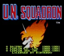 U.N. Squadron (Europe)