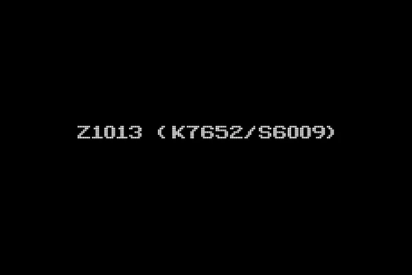 Z1013 (K7652/S6009)