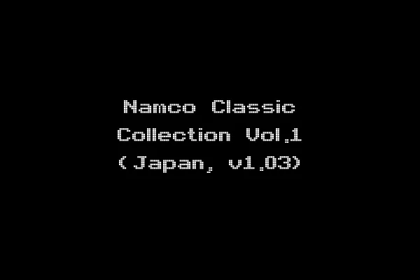 Namco Classic Collection Vol.1 (Japan, v1.03)