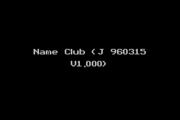 Name Club (J 960315 V1.000)