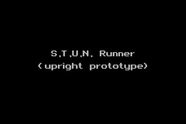 S.T.U.N. Runner (upright prototype)