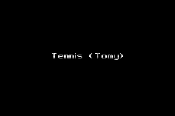Tennis (Tomy)