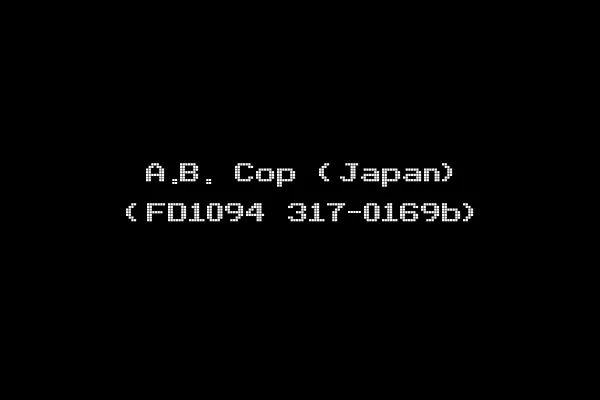 A.B. Cop (Japan) (FD1094 317-0169b)