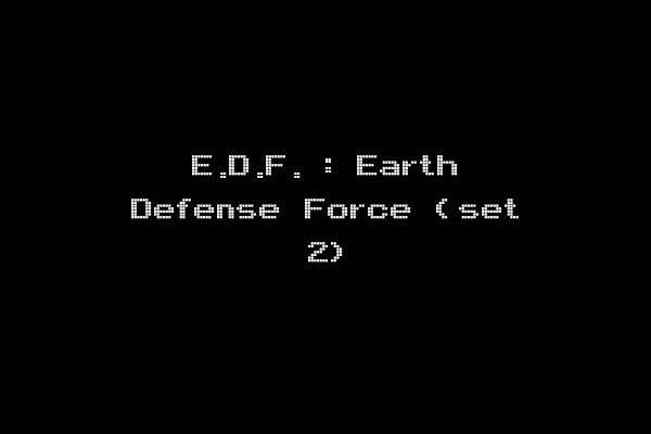 E.D.F. : Earth Defense Force (set 2)