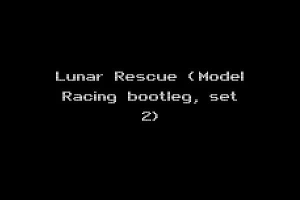 Lunar Rescue (Model Racing bootleg, set 2)